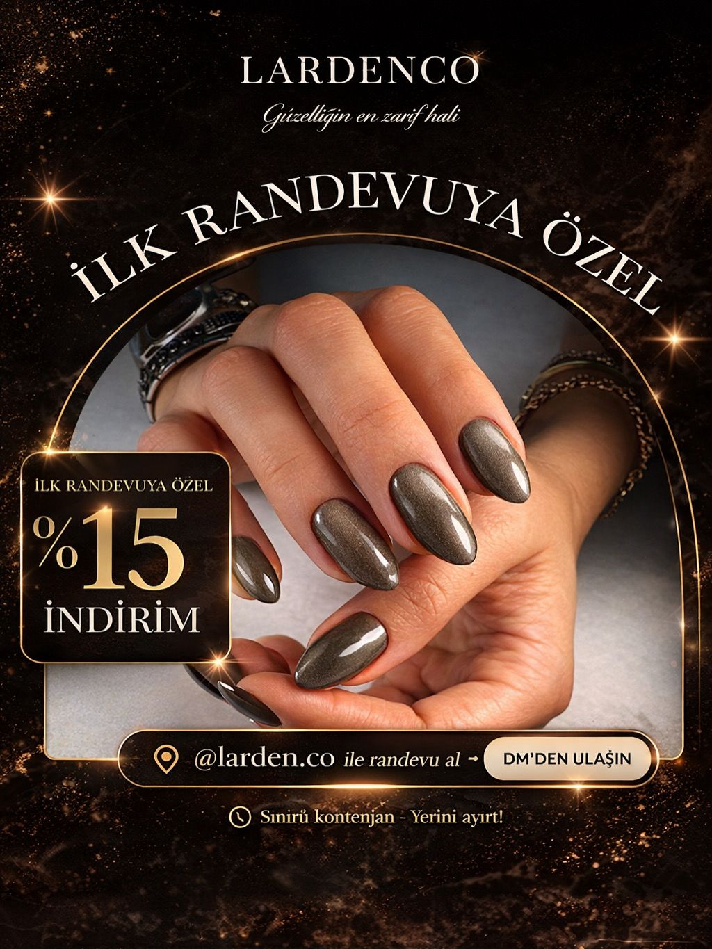 İlk Randevuya özel %15 İndirim